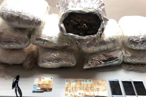 Την έπιασαν στην Πάφο με 25 κιλά… μπάφο