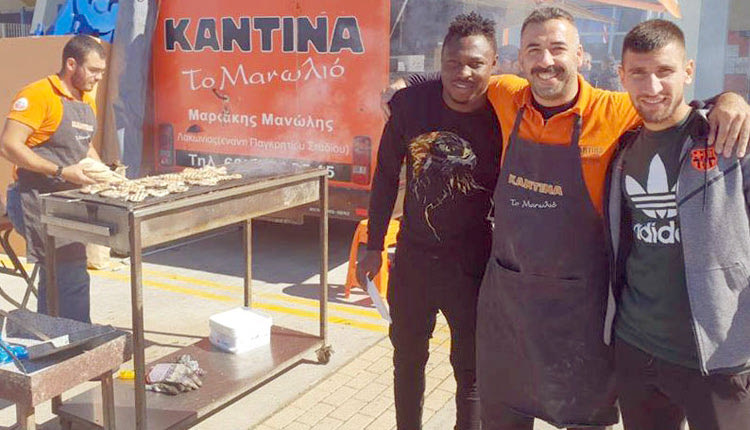 Παίκτες, τεχνική ηγεσία και διοικητικό προσωπικό  του Εργοτέλη απόλαυσαν το μπάρμπεκιου στο Παγκρήτιο