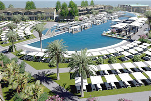 Το νέο πολυτελές ξενοδοχείο Euphoria Resort της οικογένειας Μαθιουλάκη εγκαινιάστηκε στον Σκουτελώνα Κολυμπαρίου Χανίων.