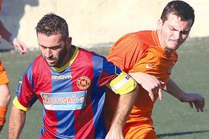 Χατ-τρικ πέτυχε ο Κώστας Δερμιτζάκης στην εντυπωσιακή νίκη του Μαραθώνα