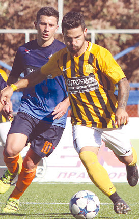 Ο Μυλωνάς αποβλήθηκε στο φινάλε του αγώνα που έγινε στο Γάζι