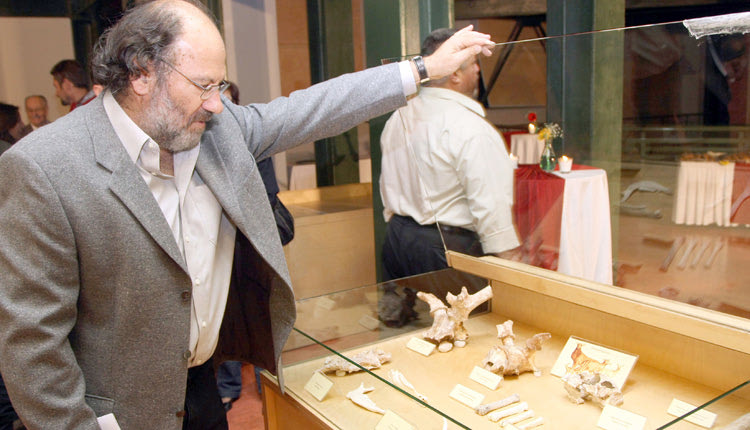 Ο πρώην διευθυντής του Μουσείου Φυσικής Ιστορίας Κρήτης, κ. Μωυσής Μυλωνάς