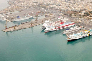 το λιμάνι του Ηρακλείου