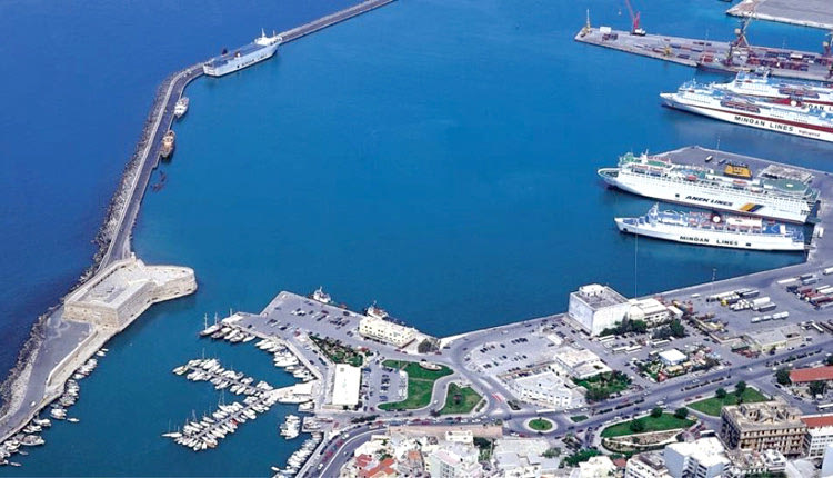 το λιμάνι του Ηρακλείου