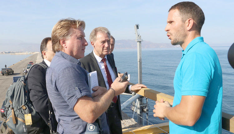 Εκπρόσωπος της γερμανικής εταιρείας ενημέρωσε για την πορεία του έργου