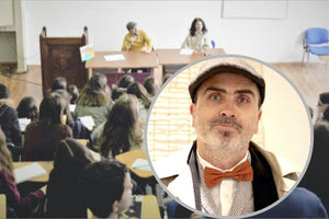 Ο κ. Βισκαδουράκης εγκαινίασε τον θεσμό «Οι συγγραφείς στην τάξη»