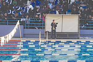 στο κολυμβητήριο Ηρακλείου
