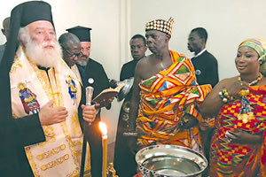 Από την επίσκεψη του Πατριάρχη στο Λάρτε