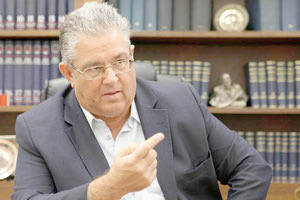 ο Γενικός Γραμματέας του Κομμουνιστικού Κόμματος Ελλάδας Δημήτρης Κουτσούμπας