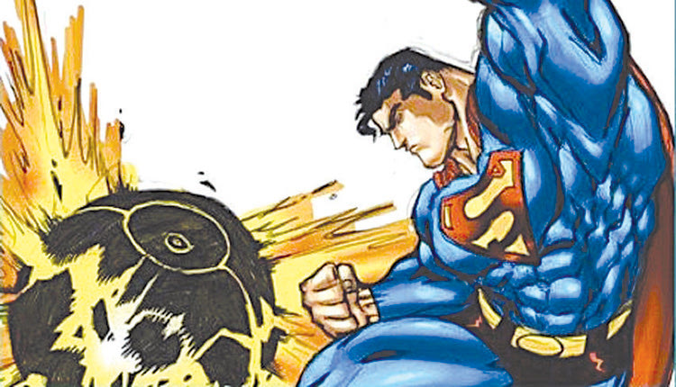 Ο φυσικός του Λυκείου Γουβών, κ. Γιάννης Αδαμάκης, ο οποίος χρησιμοποιεί κόμικς και καρτούν στο μάθημά του!