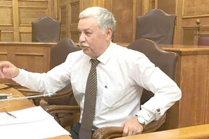 ο εντεταλμένος περιφερειακός σύμβουλος υποδομών Νίκος Ξυλούρης ενημέρωσε τη Βουλή για θέματα υποδομών της Κρήτης