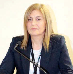 Η επίκ. καθηγήτρια Νεογνολογίας Ελευθερία Χατζηδάκη 