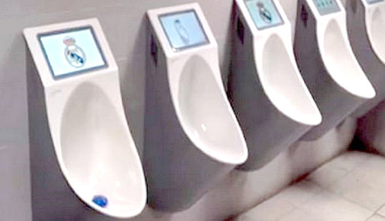 Μέχρι και συσκευές τηλεόρασης έβαλε η Ρεάλ Μαδρίτης στις τουαλέτες του Μπερναμπέου