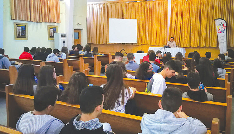 Θέματα αυτοδιοίκησης συζήτησαν οι μαθητές με τον δήμαρχο Χερσονήσου.