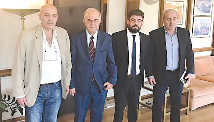 Συνάντηση Λαμπρινού-Καλογήρου για το Δικαστικό Μέγαρο