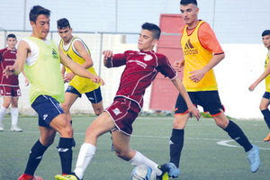 Φάση από το φιλικό της Μικτής Νέων