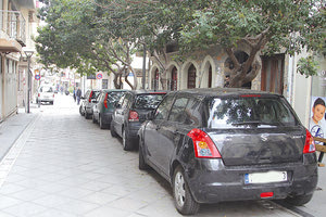 Η στάθμευση στους πεζόδρομους τιμωρείται