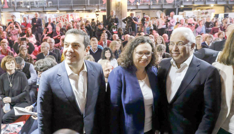 Προσπαθεί να φτιάξει συμμαχίες με τους σοσιαλδημοκράτες ο Τσίπρας.