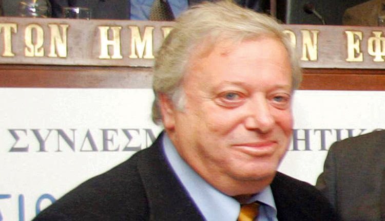  η οικογένεια των αθλητικών συντακτών είναι στην πολύ δύσκολη θέση να αποχαιρετήσει και το εξέχον μέλος της Νίκο Αντωνιάδη