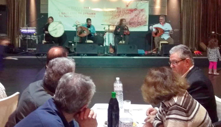 ο  Ψαραντώνης πήγε και στον Κουτσούμπα, στη συγκέντρωση που οργάνωσε η Νομαρχιακή του ΚΚΕ