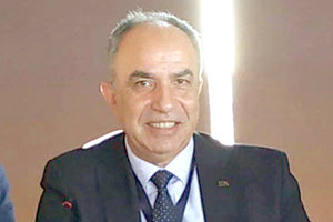 ο εκπρόσωπος του Ταμείου Ασφάλισης Ενστόλων και πρόεδρος του τοπικού παραρτήματος Ηρακλείου της Διεθνούς Ένωσης Μ. Ζαχαριουδάκης