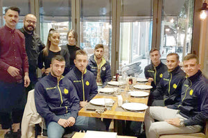 Οι νεαροί παίκτες του ΠΟΑ στο Pastarella