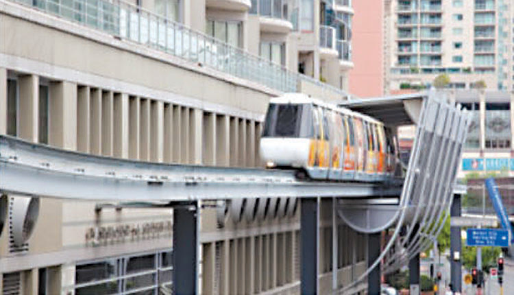 Ανυψωμένα μονοσιδηρότροχα (monorails) μεταφορικά Συστήματα