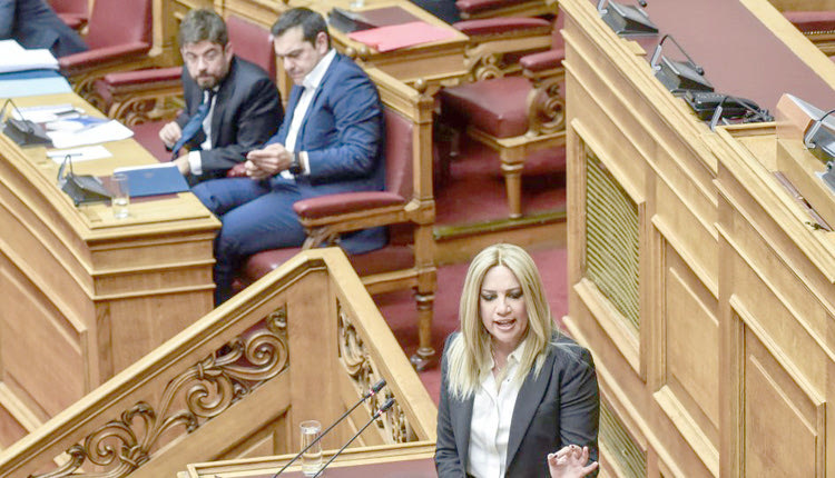 Άγρια κόντρα ξέσπασε μεταξύ της προέδρου του Κινήματος Αλλαγής Φώφης Γεννηματά και των κυβερνητικών εταίρων Αλέξη Τσίπρα και Πάνου Καμμένου