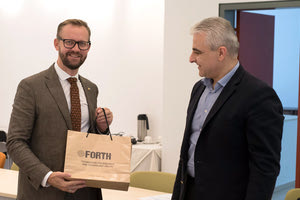 Στο ΙΤΕ ο Λιθουανός πρέσβης