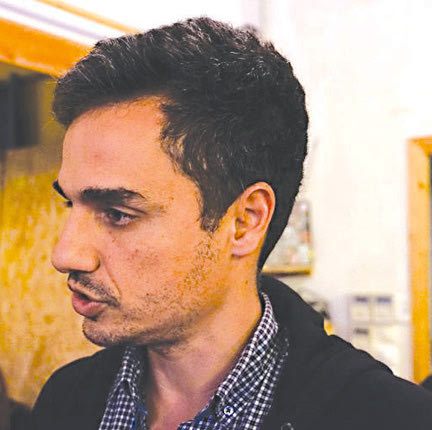 Ο κ. Δημήτρης Ιμπραήμ, υπεύθυνος εκστρατείας ενάντια στους υδρογονάνθρακες στην Ελλάδα της WWF