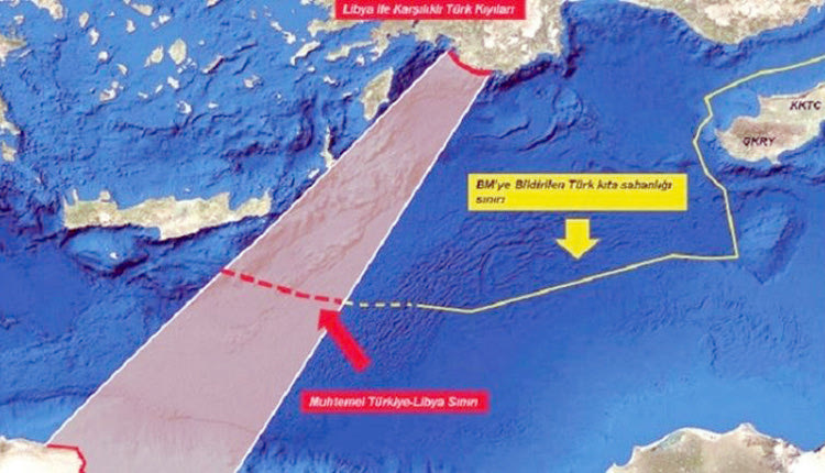 Οι ενεργειακές επιδιώξεις και οι ακραίες διεκδικήσεις της Τουρκίας στην ανατολική Μεσόγειο την κάνουν να εμφανίζει μέχρι και αλλόκοτους χάρτες.