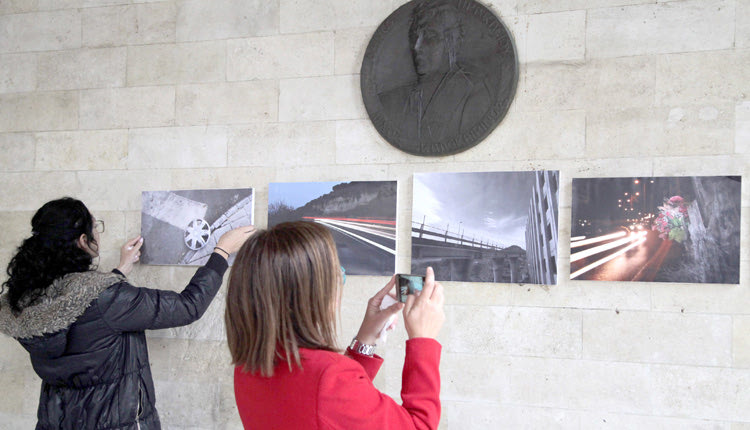 Φωτογραφίες είχαν ως στόχο την ευαισθητοποίηση του κόσμου σε θέματα οδικής ασφάλειας