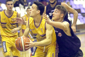 Φάση από την αναμέτρηση του Ανδρογέα με τον ΟΑΧ