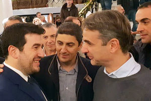 Ο Κ. Μητσοτάκης στις εκλογές της Παγκρητίου Ένωσης