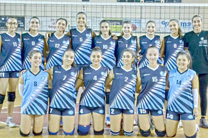 Η ομάδα γυναικών βόλεϊ του Πήγασου