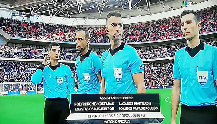  η ΟΥΕΦΑ εμπιστεύτηκε τον Τάσο Σιδηρόπουλο στο πιο «καυτό» ματς της τελευταίας αγωνιστικής του Nations League, ανάμεσα στην Αγγλία και την Κροατία