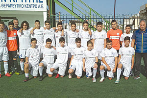 οι παίκτες της Μικτής Παίδων Ηρακλείου