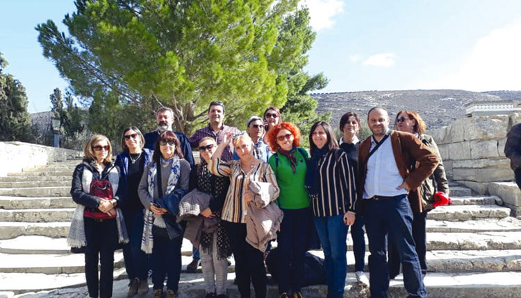 Επισκέφτηκαν μνημεία του Ηρακλείου 