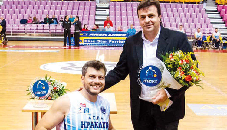 Τίμησε την Περιφέρεια ο ΑΣΚΑ Ηρακλείου 