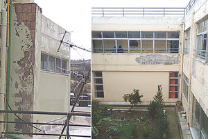 Σε ένα κτήριο με ελλιπείς υποδομές κάνουν μάθημα οι μαθητές του Λυκείου Αγίας Βαρβάρας