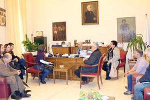 Στη Λότζια βρέθηκε χθες το κλιμάκιο των επιστημόνων, που επισκέπτεται το Ηράκλειο στο πλαίσιο του προγράμματος LIFE 2017 Climate Change