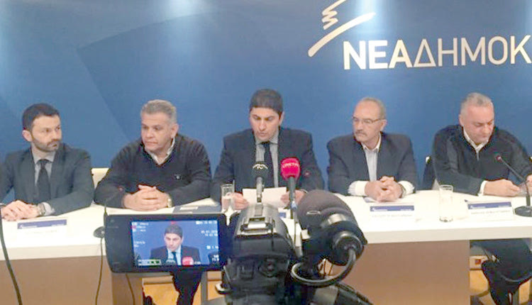 ο γραμματέας της ΝΔ Λεηυτέρης Αυγενάκης.