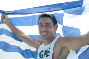 O ολυμπιονίκης Νίκος Κακλαμανάκης