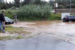 πλημμύρα στο Ηράκλειο