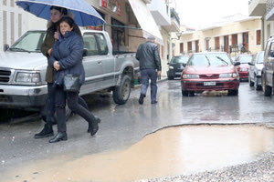 Πολλά προβλήματα από την κακοκαιρία