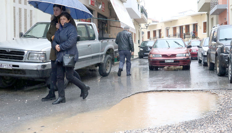 Πολλά προβλήματα από την κακοκαιρία