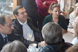 Πήγαν στο Μάτι ο υπουργός Υποδομών και Μεταφορών Χρήστος Σπίρτζης και ο πρωθυπουργός Αλέξης Τσίπρας