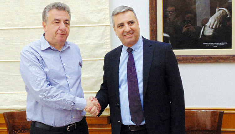 ο Νεκτάριος Σερμάκης, ο οποίος και αυτή τη φορά θα είναι στο πλευρό του Στ. Αρναουτάκη.