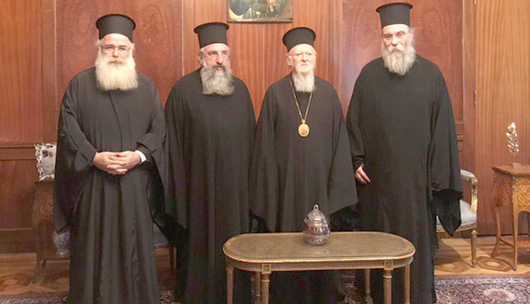 Στο Οικουμενικό Πατριαρχείο μετέβη συνοδική αντιπροσωπεία, με απόφαση της Ιεράς Επαρχιακής Συνόδου της Εκκλησίας Κρήτης