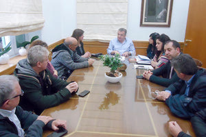 Το θέμα της ανάδειξης των φυσικών αρχαιολογικών πλεονεκτημάτων και πλούτου της περιοχής Πανασού του Δήμου Γόρτυνας έθεσαν στον Περιφερειάρχη Κρήτης εκπρόσωποι φορέων της περιοχή